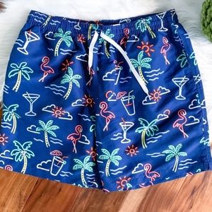 Chubbies The Neon Lights XL 7" inseam, swim trunks